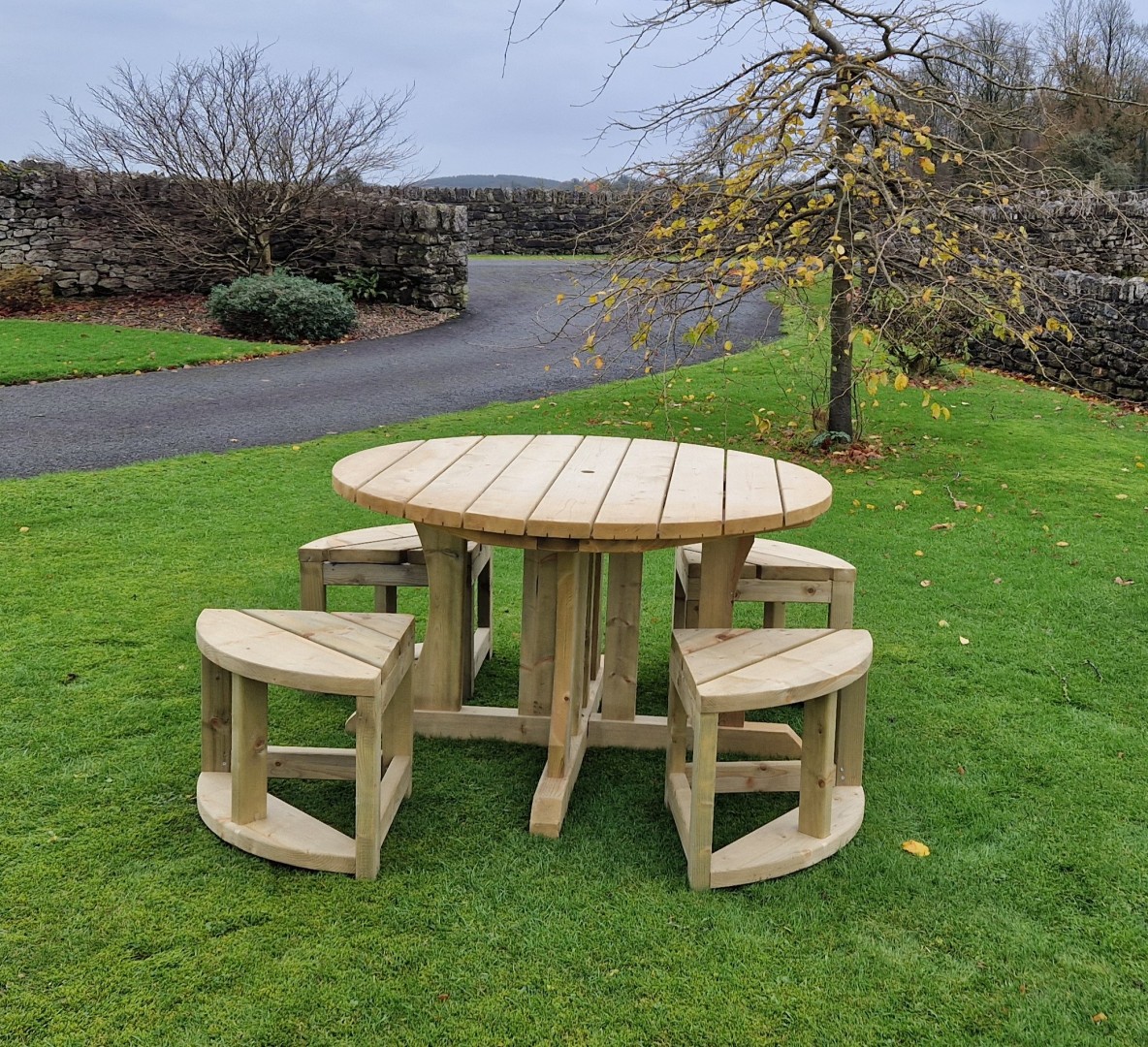 Ashford table and Ashford stool 3